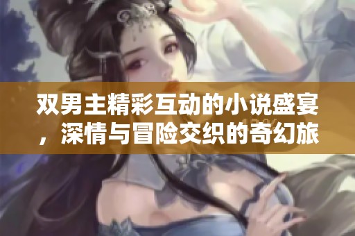 双男主精彩互动的小说盛宴，深情与冒险交织的奇幻旅程